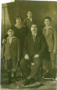 2 Bar Mitzvah de David, les parents, en haut Shoua & Albert 1932