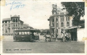 Smyrne 23 Le tram tiré par un cheval