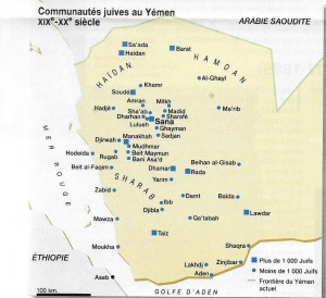 Carte Yemen
